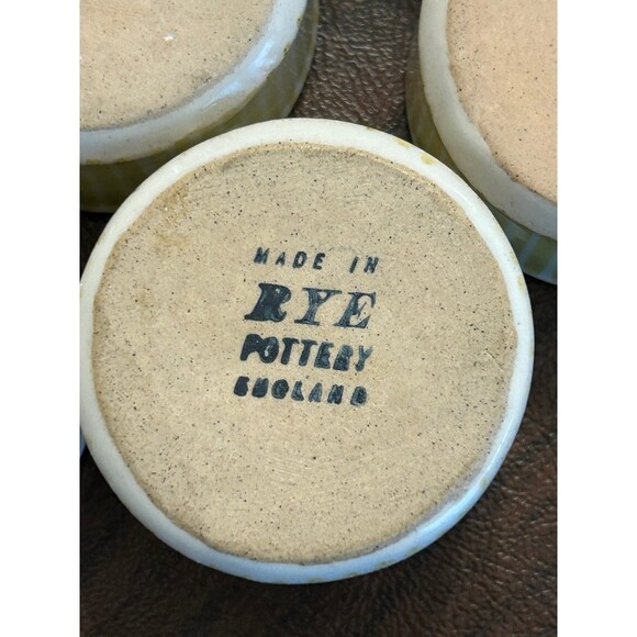 (10) Vintage Rye Pottery England Ramekins - Picture 2 of 10